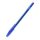 Golyóstoll eldobható kupakos kerek test bordázott fogórész Bluering® , írásszín kék