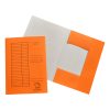 Iratgyűjtő, pólyás dosszié A4, 230g. karton ,Bluering®, narancs
