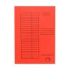 Iratgyűjtő, pólyás dosszié A4, 230g. karton, Bluering®, piros